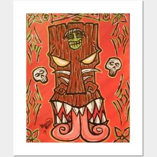 Evil Tiki Posters and Art